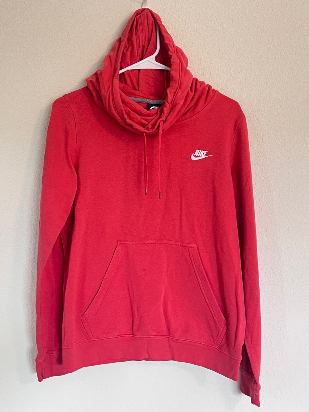 Nike Coral Pullover Hoodie Sweater, Women’s Size M